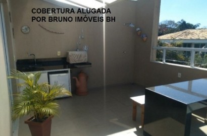 Cód: 02 - Cobertura para Alugar em Lagoa Santa - MG - Localização Espetacular !!